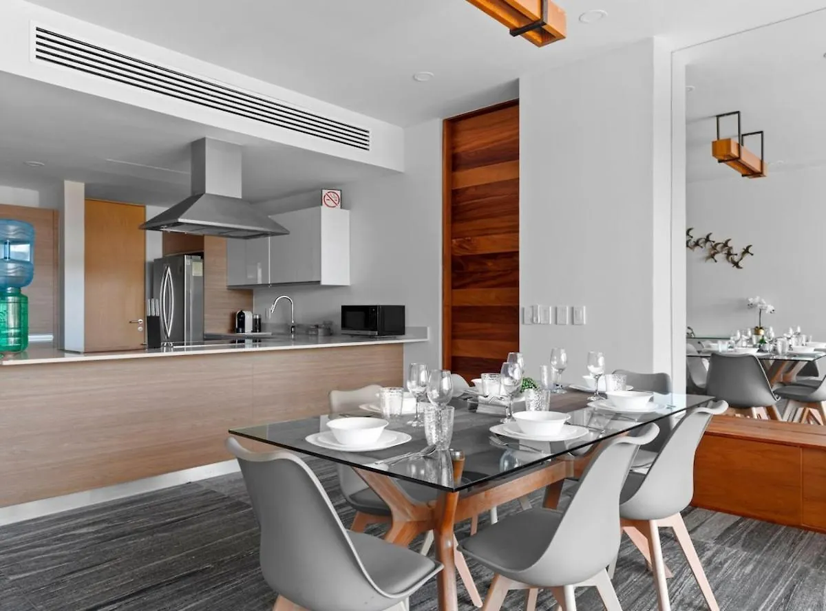 4Br. Apartament Near The Beach Cancun Apartment